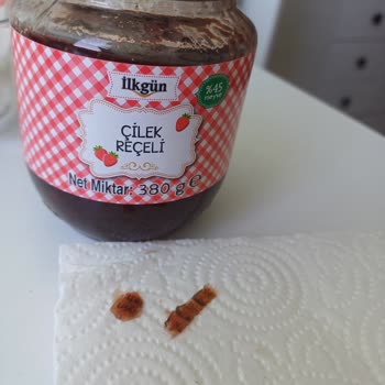 Satın Aldığım Çilek Reçelinden Yabancı Madde Çıkması Ve Güven Sorunu