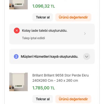 İade Edilen Ürünlerin Ücreti Eksik Yatırıldı, Para İadem Tamamlanmadı