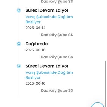Kargoist Kadıköy Şubesi Kargomu Günlerdir Teslim Etmiyor Ve İletişime Geçilmiyor