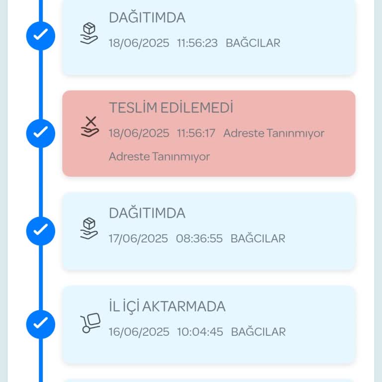 PTT Kargo Teslimatında Adrese Ulaşmama Ve İletişim Sorunu