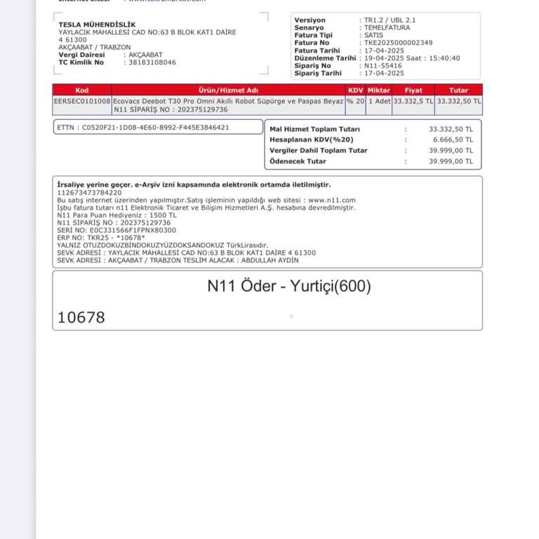 Aldığım Robot Süpürge Arızalı Çıktı, Servis Ve Satıcı Mağduriyetimi Çözmedi