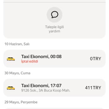 Yandex GO Çift Ödeme Sorunu Ve İade Gecikmesi