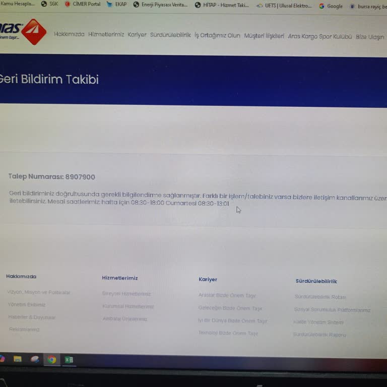Aras Kargo Çınarcık Şubesi İade Sürecinde Mağduriyet Ve İletişim Sorunu