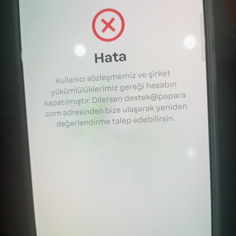 Papara Hesabım Kapatıldı, Param Ve İade Ücretlerime Ulaşamıyorum!