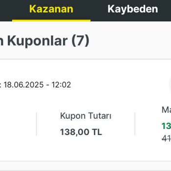 Kazanan Kuponda Para İadesi Ve Açıklama Yapılmıyor, Güven Sorunu Yaşadım