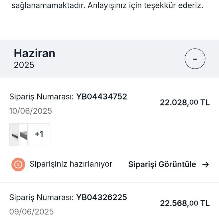 Siparişim Sistemsel Hata Nedeniyle İptal Edildi, Halen Hazırlanıyor Görünüyor