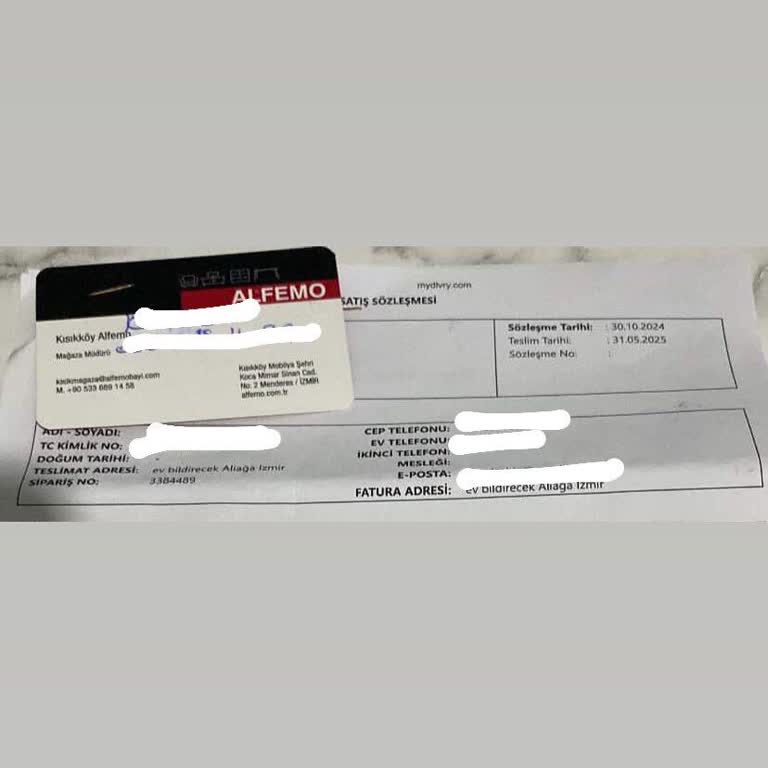 Peşin Ödeme Yapılan Mobilyalar Düğün Öncesi Teslim Edilmedi!