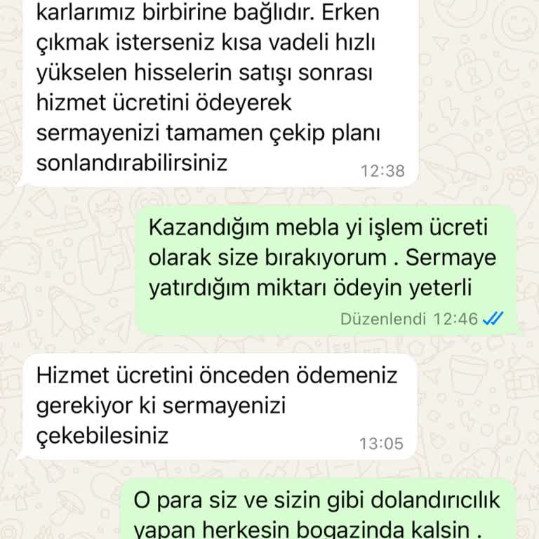 Yüksek Kazanç Vaadiyle WhatsApp Grubunda Para Topluyorlar