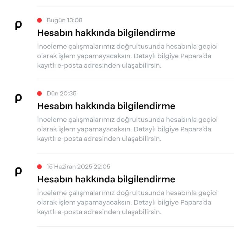 Papara Hesabım 15 Gündür Kısıtlı Nedenini Ve Çözümünü Kimse Açıklamıyor!