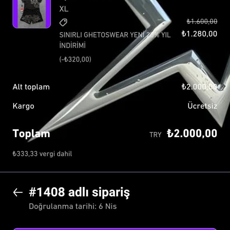 Ghetoswears Siparişim Günlerdir Gelmedi Bilgi Ve Güncelleme Yok!