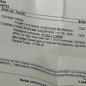 Media Markt'ta Sigorta Ve Garanti Vaatleri Tutarsız Çıktı, Mağdur Oldum