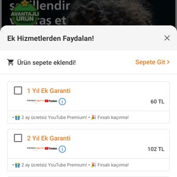 Youtube Üyeliği Hediyesi Verilmedi, Müşteri Hizmetleri Sorunumu Çözmedi