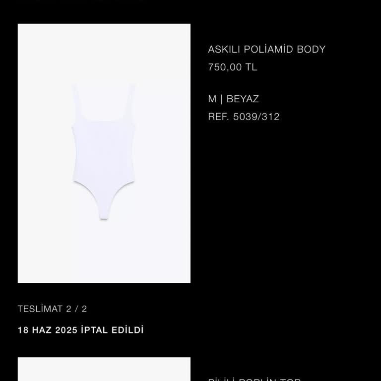 Zara'da Siparişler Sürekli İptal Ediliyor, Çözüm Bekliyorum