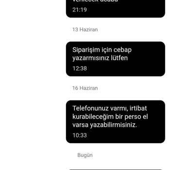 Mirabelin Siparişim Teslim Edilmedi, Müşteri Hizmetleri Ve İletişim Yok