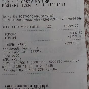 A101 Ve KİWİ Vantilatör İade Sürecinde Yaşanan Zorluklar