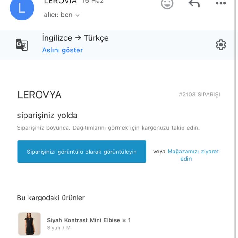 Sipariş Sonrası Mağaza Kapanması Ve Para İadesi Sorunu