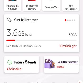 Hediye İnternet Kullanılırken Kendi GB'larım Da Eksiliyor