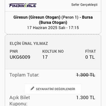 Obilet Ve Fındıkkale Otobüsünde Büyük Gecikme Ve Yanıltıcı Süre Bilgisi