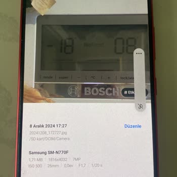 Bosch Buzdolabı Parça Değişiminden Sonra Tamamen Bozuldu!
