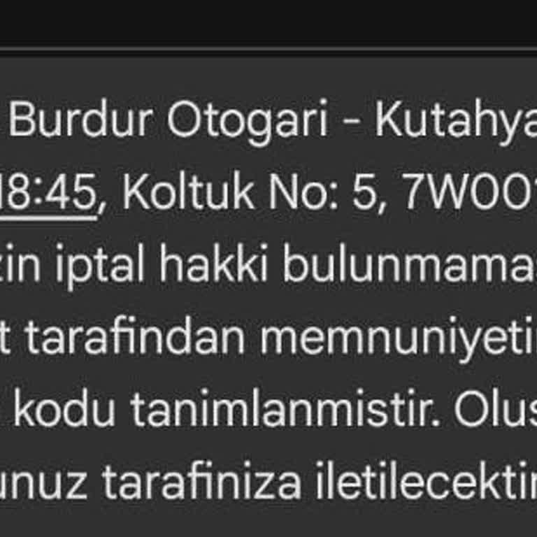 Buzlu Turizm'den İptal Edilen Biletin Ücreti İade Edilmiyor