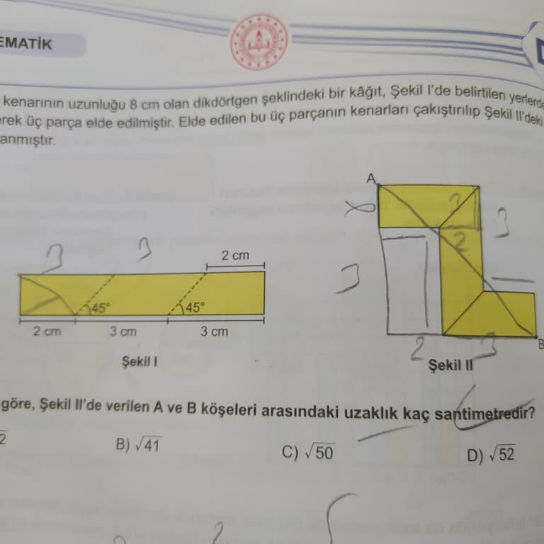 LGS 2025'te Matematik Sorusunda Hatalı İfade Sorun Yarattı
