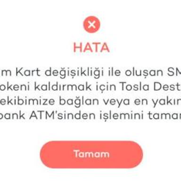 Sim Kart Değişikliği Sonrası Hesabım Bloke Oldu, İşlem Yapamıyorum