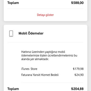 Kullanmadığım İtunes Store'a Yüksek Fatura Yansıtıldı