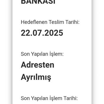 ATM Kartım Teslim Edilmeden İade Edildi