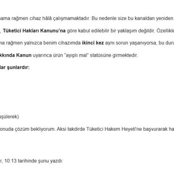 Dyson V10 Süpürgede Tekrarlayan Batarya Arızası Ve İlgisiz Müşteri Hizmeti
