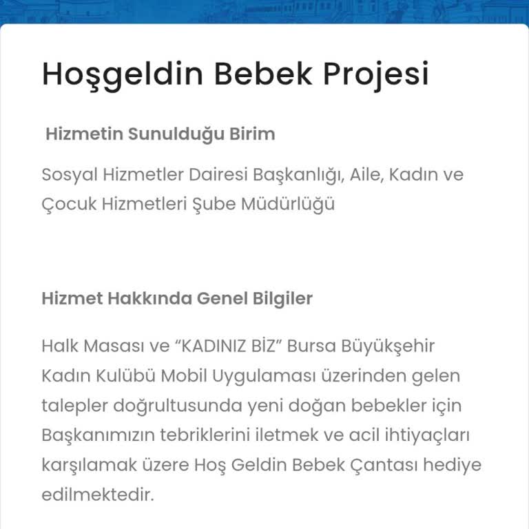 Hoşgeldin Bebek Kampanyasında Çağrı Merkezine Ulaşamıyorum