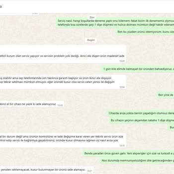 Aldığım Cihaz Arızalı Çıktı, İade Sürecinde Çözüm Bulunmadı
