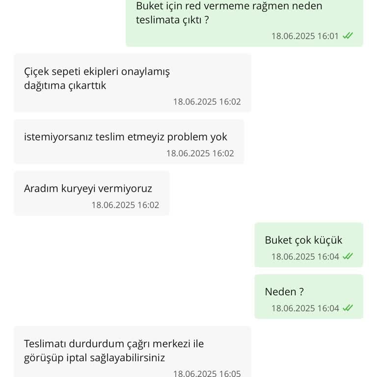Eksik Ürün Gönderimi ve Teslimat Zamanı Sorunu