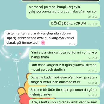Siparişin Zamanında Teslim Edilmemesi Ve Yanıltıcı Bilgilendirme