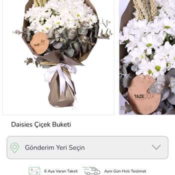 Siparişimde Gelen Çiçekler Görselle Uyuşmadı Hayal Kırıklığı Yaşadım