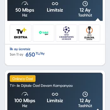 Yüksek Zam Nedeniyle Superonline Aboneliğimi Yenilemeyi Düşünmüyorum