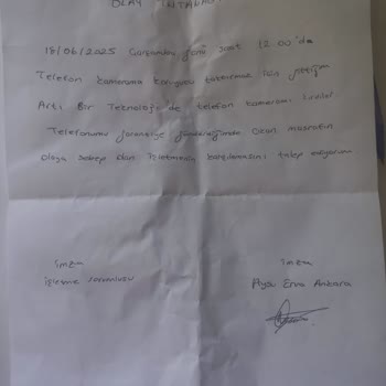 Kamera Koruyucu Takılırken Telefonumun Kamerası Kırıldı, Mağdur Edildim