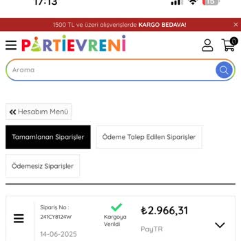 Acil Siparişim Zamanında Kargolanmadı, Mağdur Edildim