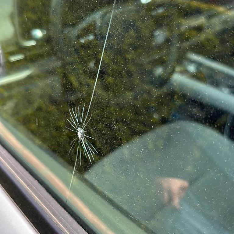 My Hyundai Ioniq 6 Driver's Window Cracked