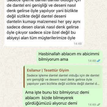 Aldığım Elbise Farklı Ve İade Kabul Edilmiyor