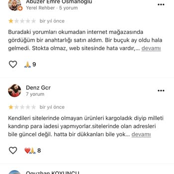 Siparişim Gönderilmedi, İade Alamadım Ve Müşteri Hizmetleri Yanıt Vermiyor