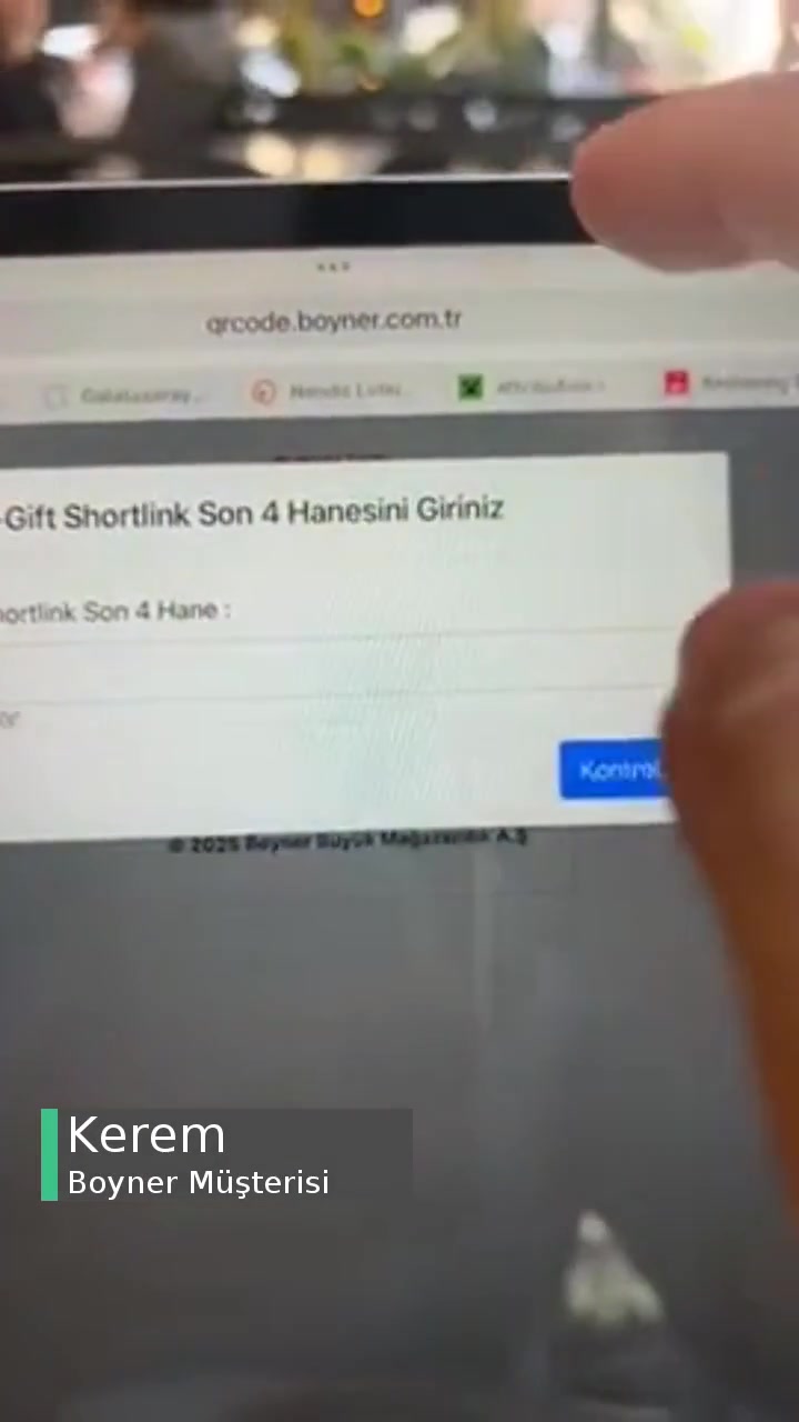 Boyner E Gift Short Link Uyarısı videonun kapak resmi