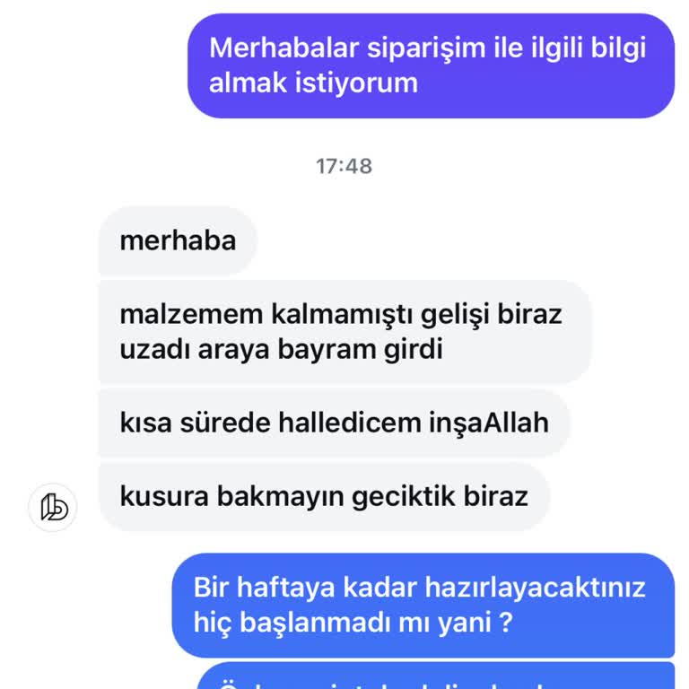 Siparişim Sürekli Oyalandı, Teslimat Yapılmadı