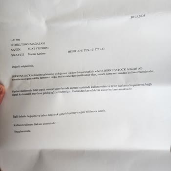 Birkenstock Ayakkabıda Taban Parçalanması Ve Değişim Sorunu