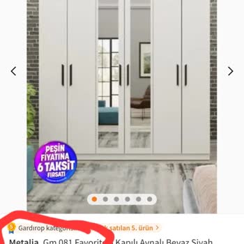 Yanlış Renk Gardırop Gönderimi Ve İade Sorunu