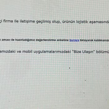 45 Gündür Teslim Edilmeyen Ürün Ve İlgisiz Müşteri Hizmetleri
