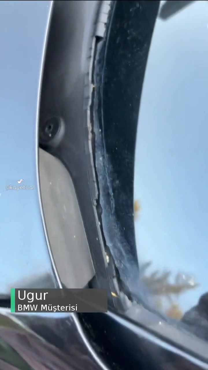 BMW 520i Ön Cam Koruyucu Bakalit Deformasyonu! videonun kapak resmi