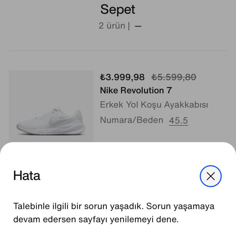 Nike Web Sitesinden Alışveriş Yapılamıyor, Ürünler Sadece Yetkili Satıcılarda Satılıyor