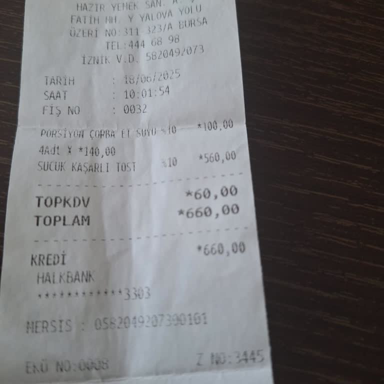 Soğuk Çorba Ve Pişmemiş Tost Nedeniyle Hayal Kırıklığı