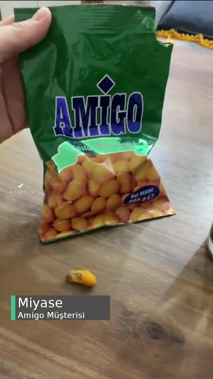 Amigo Soslu Cips Fıstıkta Tahta Parçası videonun kapak resmi