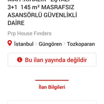 Hepsi Emlak'ta İlanım Haksız Yere Yayından Kaldırıldı, Mağduriyet Yaşıyorum